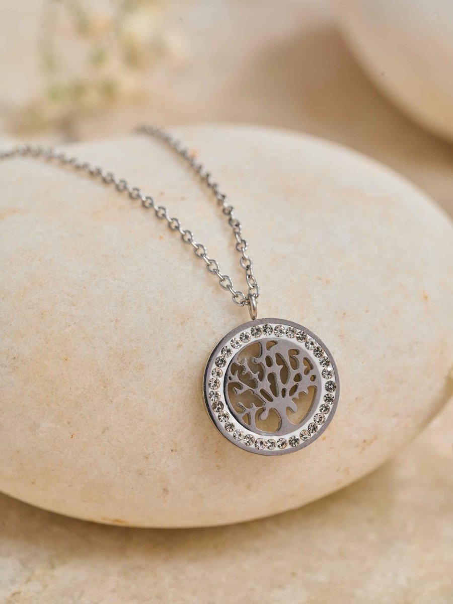 Beruzu Tree of Life Pendant Necklace