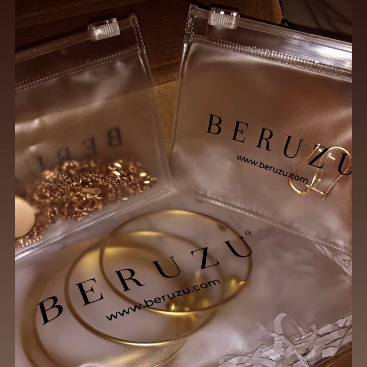 Beruzu Ziplock Jewelry Pouches - Beruzu